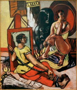 Temptation (Temtation of St Anthony) tekijältä Max Beckmann