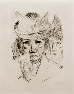 Itkevä nainen tekijältä Max Beckmann