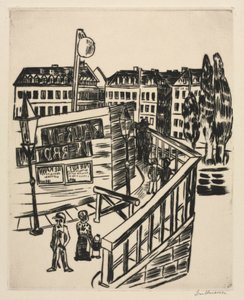 Puinen silta tekijältä Max Beckmann