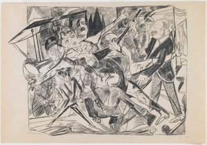 levy 4: Marttyyrikuolema tekijältä Max Beckmann
