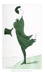 Lord Byron, Shaking the Dust of England kengistään, 1904.