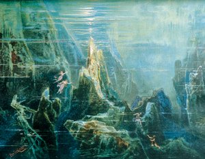 Saksa, Bayreuth, Lavastus esitykseen Nibelungin sormus - Reinin kulta, Richard Wagner, Reinin tyttäret