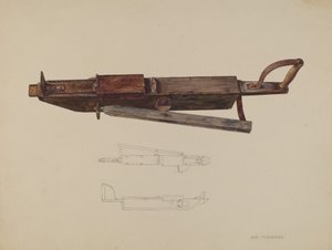 Maissinistutuskone, c. 1938.