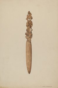 Paperiveitsi, c. 1938. tekijältä Max Fernekes