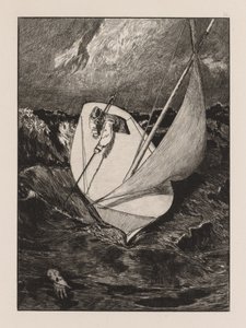 A Glove: The Rescue, 1880. tekijältä Max Klinger
