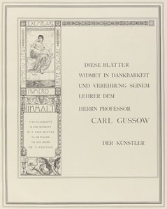 Omistus, 1883. tekijältä Max Klinger