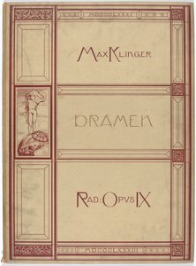 Draama: VI-aiheet X-arkeissa. Etsaus Opus IX tekijältä Max Klinger