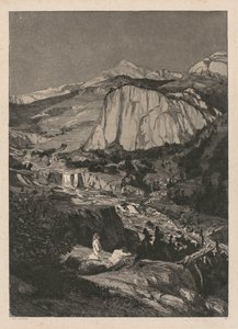Intermezzo: Moonlit Night Opus IV, 5, 1881. tekijältä Max Klinger