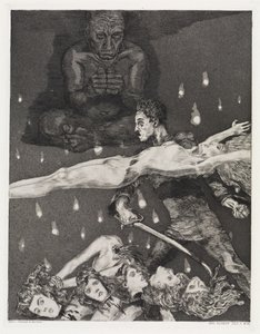 Murha (Teltta, opus XIV, 2. osa, nro 39) tekijältä Max Klinger