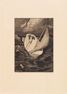 Opus VI, Parafraasista hansikkaiden löytämisestä, 1881. tekijältä Max Klinger