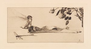 Opus VI, Parafraasista hansikkaiden löytämisestä, 1881. tekijältä Max Klinger