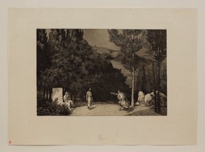 Pyramus ja Thisbe III tekijältä Max Klinger