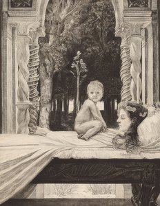 Kuollut äiti. 1889
