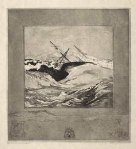 Vom Tode I, (Opus II, 1889) Nro. 3 tekijältä Max Klinger
