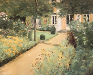 Berlin-Wannsee, Max Liebermann, huvilan keittiöpuutarha tekijältä Max Liebermann