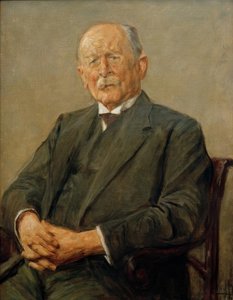 Pääjohtaja Gerstenbergin muotokuva tekijältä Max Liebermann