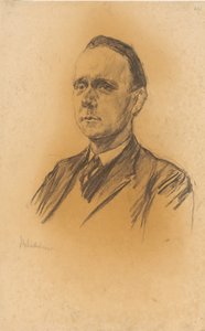 Professori Werner Jägerin muotokuva tekijältä Max Liebermann