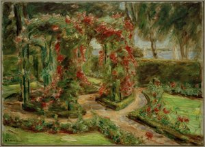 Der Rosengarten Wannseessa tekijältä Max Liebermann