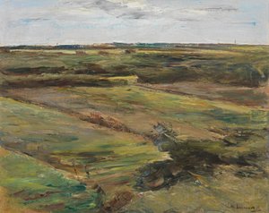 Hollantilainen maisema vuodelta 1912 tekijältä Max Liebermann