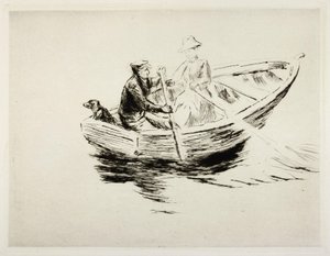 Veneessä tekijältä Max Liebermann