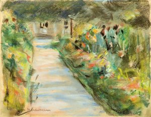 M.Liebermann, Blühender Garten tekijältä Max Liebermann