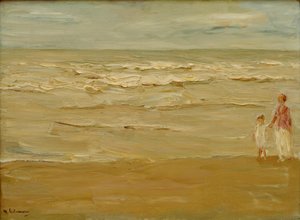 Meerbild – Strand und See tekijältä Max Liebermann