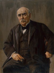 Pankkiiri Eugen Gutmannin muotokuva (öljy kankaalle) tekijältä Max Liebermann