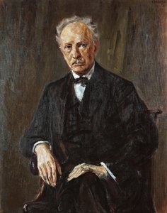 Muotokuva säveltäjä Richard Georg Straussista 1864-1949, 1918. tekijältä Max Liebermann