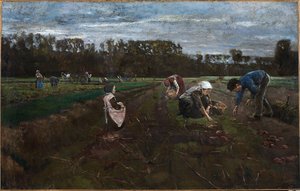 Perunannosto tekijältä Max Liebermann