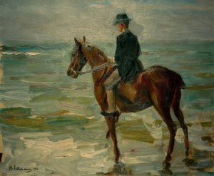Reiter am Meer nach linkkejä tekijältä Max Liebermann