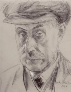 Selbstbildnis tekijältä Max Liebermann