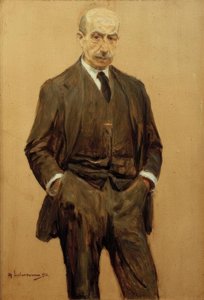 Selbstbildnis tekijältä Max Liebermann