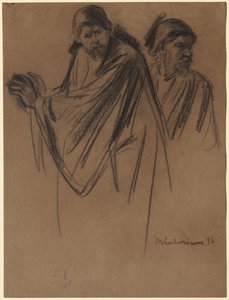 Tutkimuksia Pyhälle Paavalille matkalla Damaskokseen, 1896. tekijältä Max Liebermann
