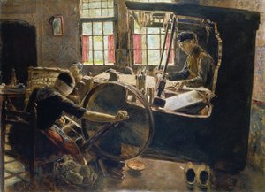The Weaver tekijältä Max Liebermann