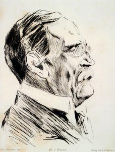 Wilhelm von Bode / Liebermann tekijältä Max Liebermann