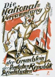 Die Nationalversammlung von Max Pechstein