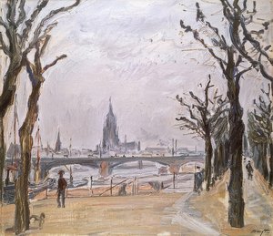 Näkymä Frankfurtiin. 1911