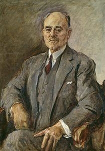 Hermann Sudermannin muotokuva 1857-1928, 1927. tekijältä Max Slevogt