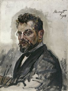 omakuva tekijältä Max Slevogt