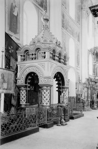 Mininsin hauta Vapahtajan katedraalissa Nižni Novgorodin Kremlissä, Venäjä, 1896. tekijältä Maxim Dmitriev