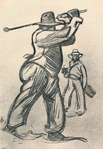 Golfin pelaaja, 1920, 1923