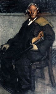 Viulisti, 1900-luvun alku. tekijältä Maxime Dethomas
