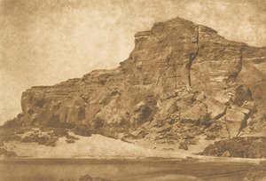 Djebel-Aboucir - Toisen kaihien vasen ranta, 25. maaliskuuta 1850. tekijältä Maxime Du Camp