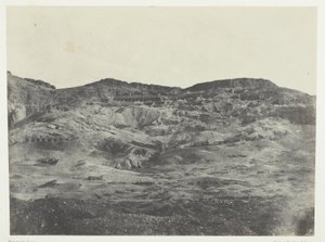 Gournah, Theban nekropolis; Thebes tekijältä Maxime Du Camp
