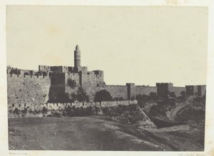 Jerusalem, läntiset muurit; Palestiina