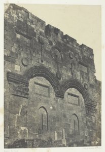 Jerusalem, Kultainen portti (Bab-El-Daharieh); Palestiina tekijältä Maxime Du Camp