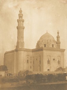 Sultan Haçanin moskeija, Roumelich-aukio, Kairo, 13. joulukuuta 1849. tekijältä Maxime Du Camp