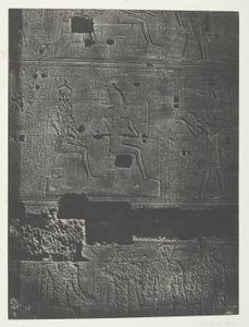 Länsimuuri, Isiksen suuri temppeli Philoessa; Nubia, levy 78 albumista "Egypte, Nubie, Palestine et Syrie" (1852). tekijältä Maxime Du Camp