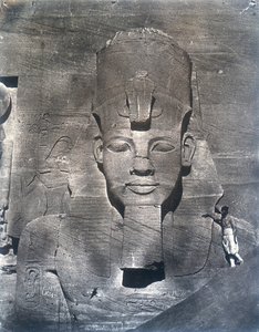 Rameses II:n jättimäinen patsas, 1852