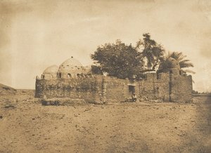 Hadji-Abdallah-el-Maraboutin hauta Hermentissä, 1849-50. tekijältä Maxime Du Camp